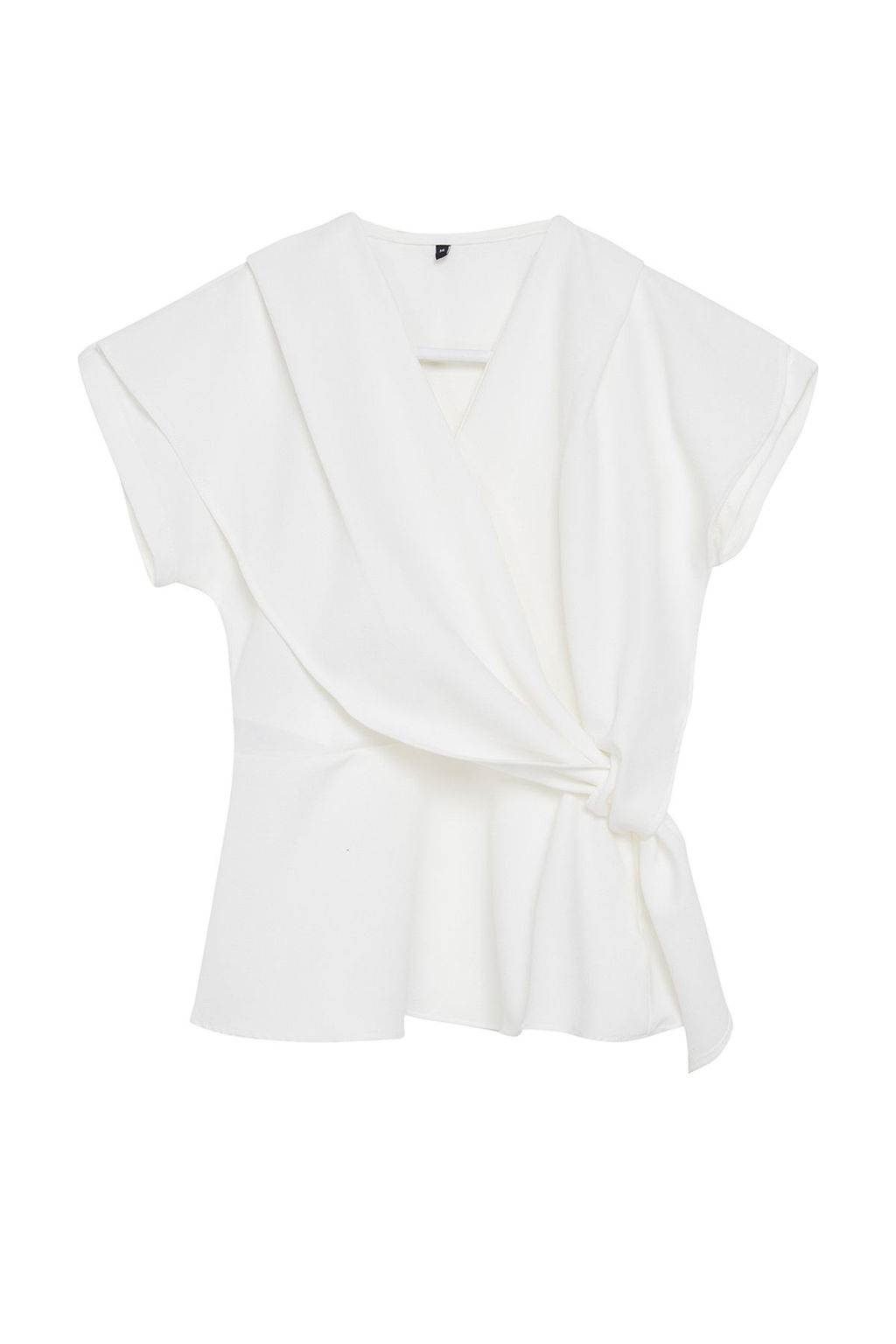 Ekru Dugum Detayl? Dokuma Bluz TWOAW25BZ00046