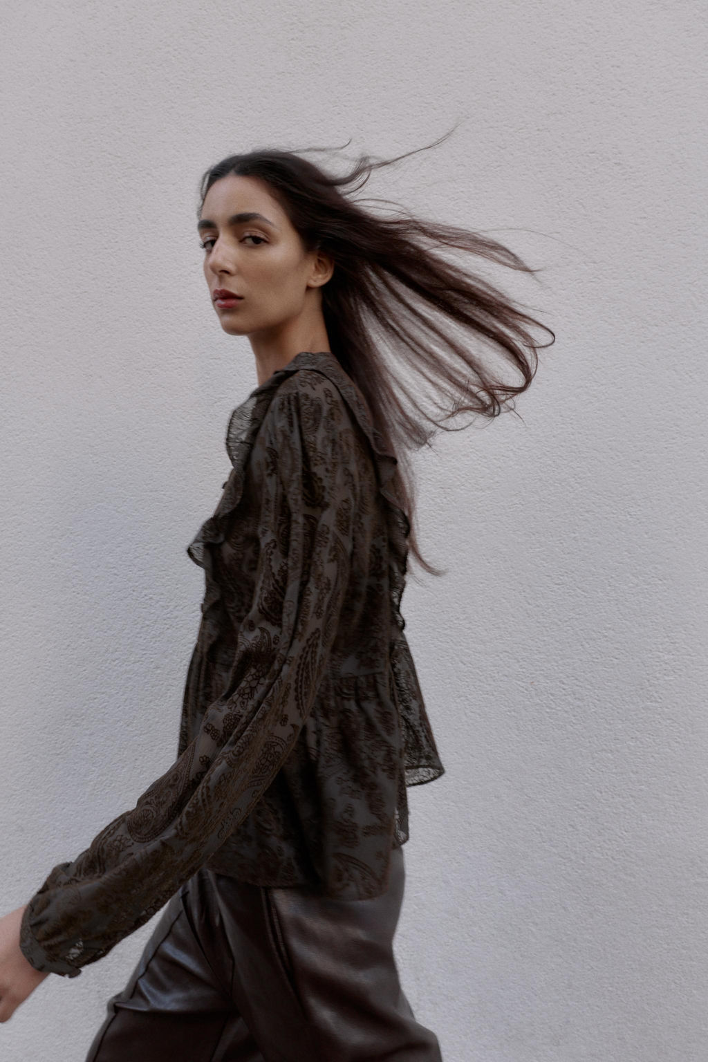 DEVOR_ RUFFLED BLOUSE - Zara фото 2