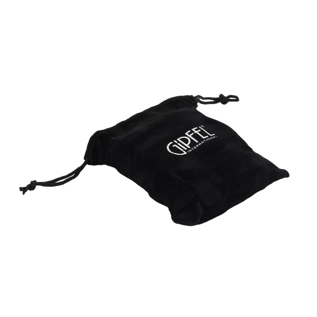 51008 GIPFEL Набор из 6 стальных кубиков 26x26х26мм для охлаждения напитков в вельветовом чехлом. Материал: нерж.сталь 18/10  фото 4