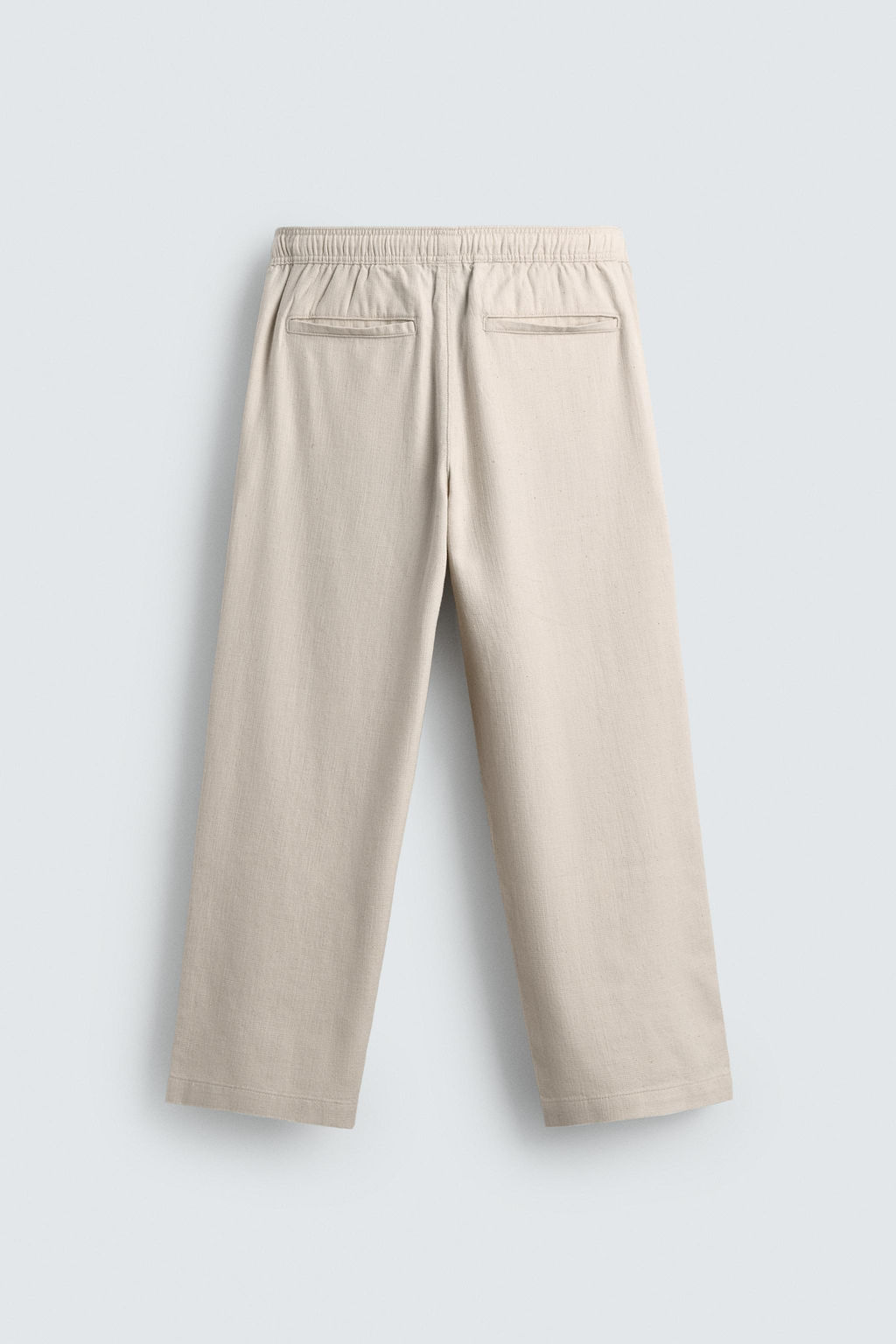 TEXTURED RELAXED FIT TROUSERS - Zara фото 22