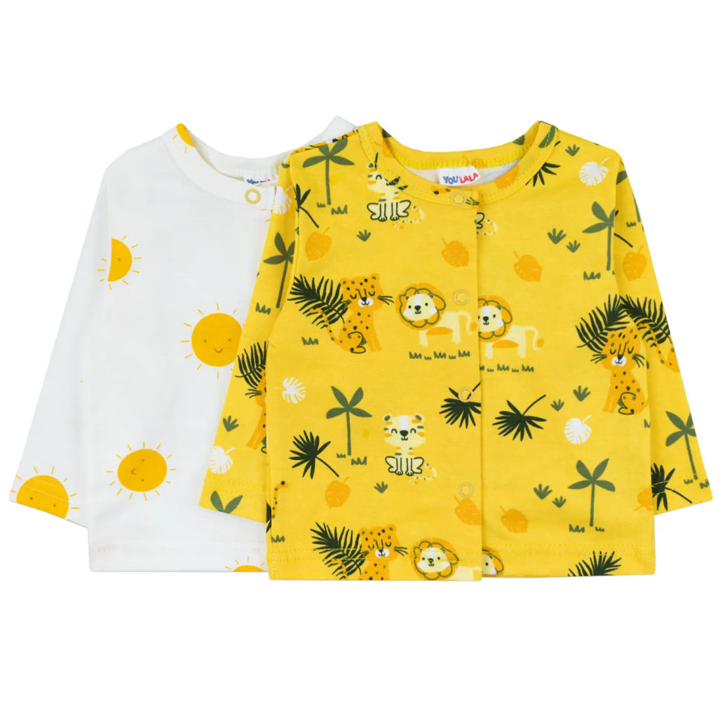 Комплект кофточек 2 шт интерлок 1236209501 - Youlala фото 2