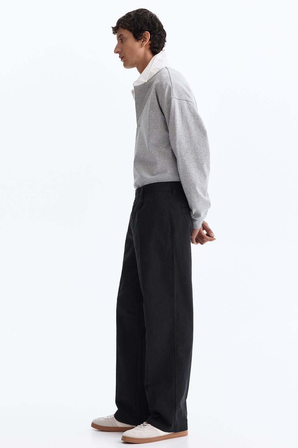 Pantal?n sastre de algod?n y lyocell Relaxed Fit - H&m фото 8