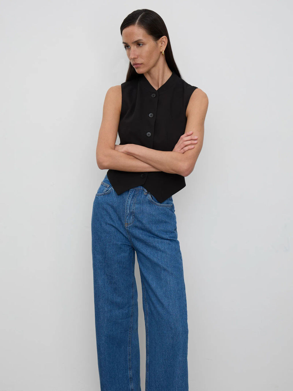 ЕМКА / Джинсы широкие - Emka фото 2