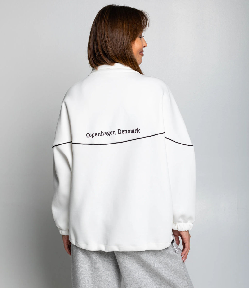 Толстовка #КТ607 (6), белый - Dommod фото 3