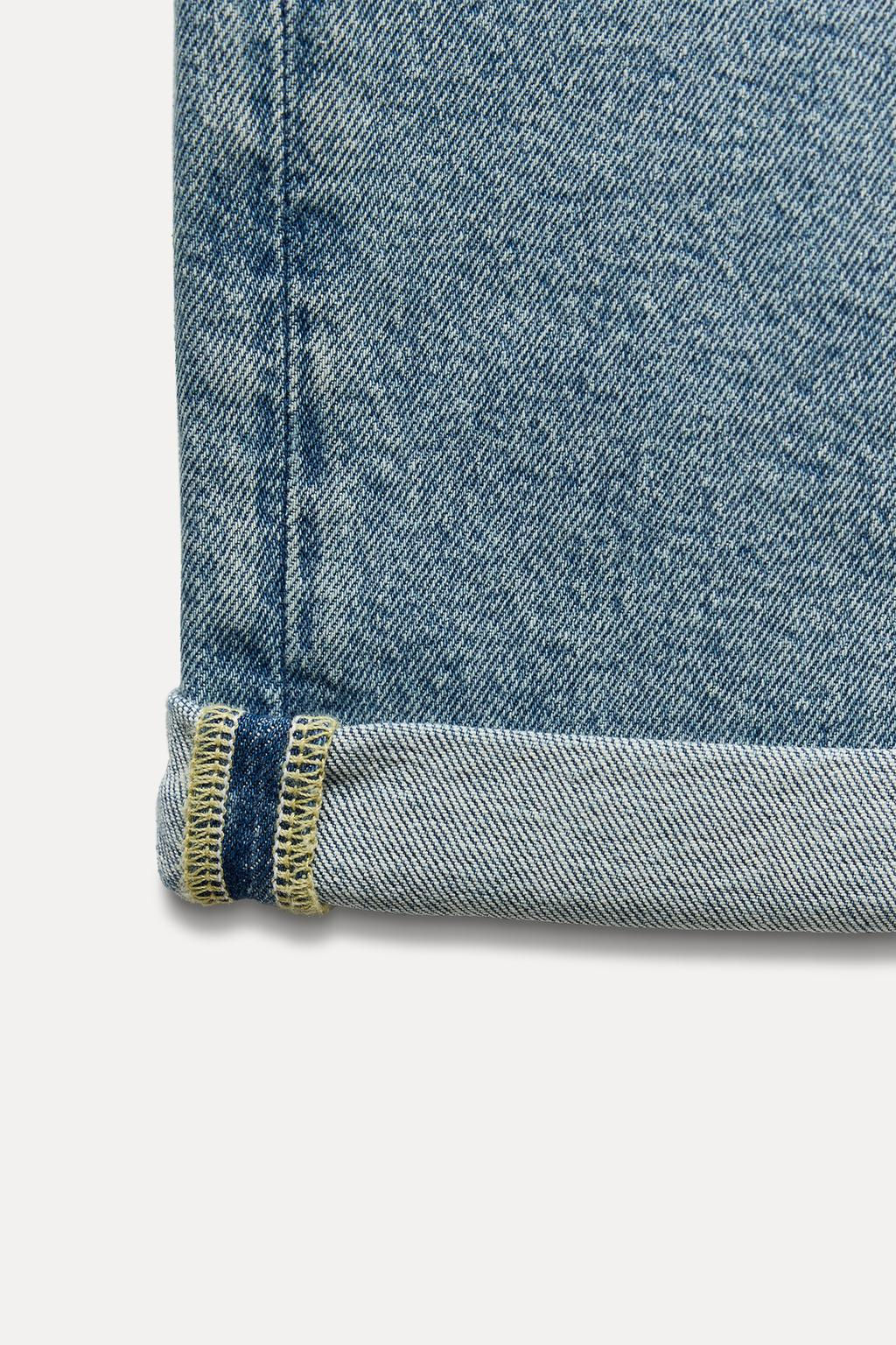 Z1975 RELAXED FIT HIGH-WAIST JEANS - Zara фото 19