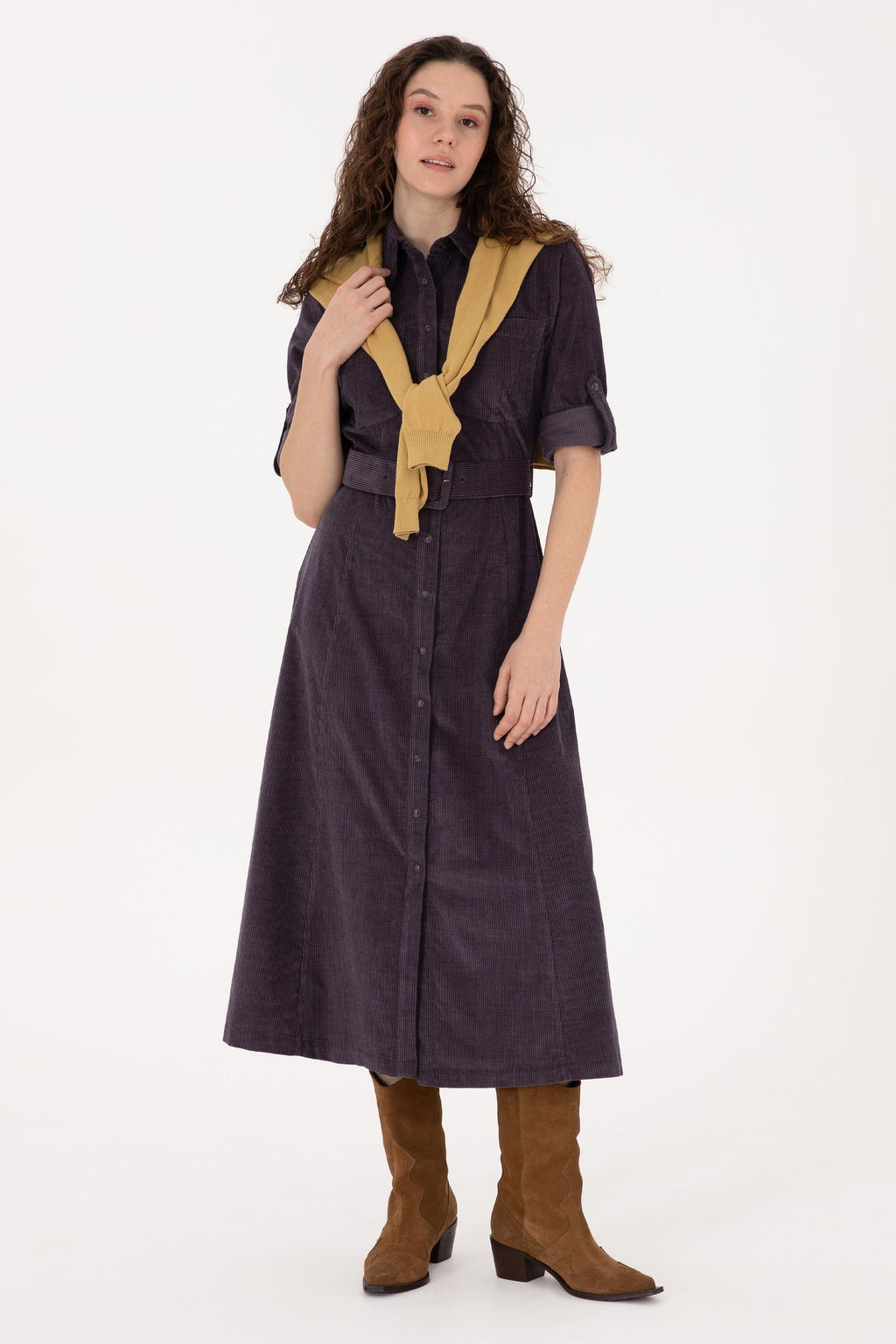 Kad_n M_rd_m Dokuma Elbise