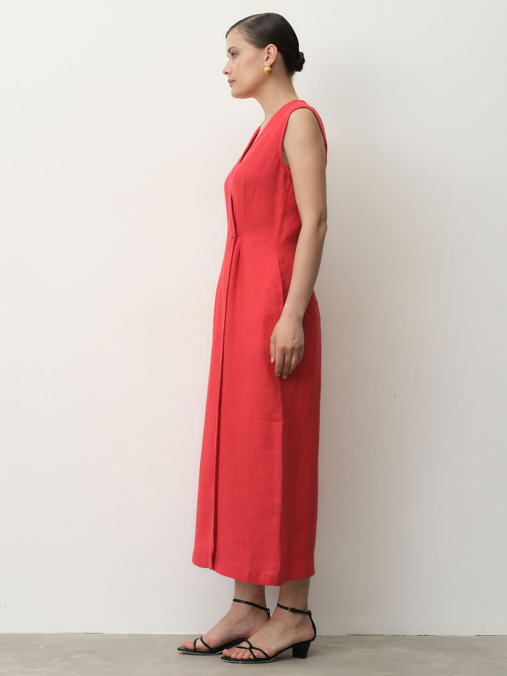 Платье женское 52133-ПЛ алое