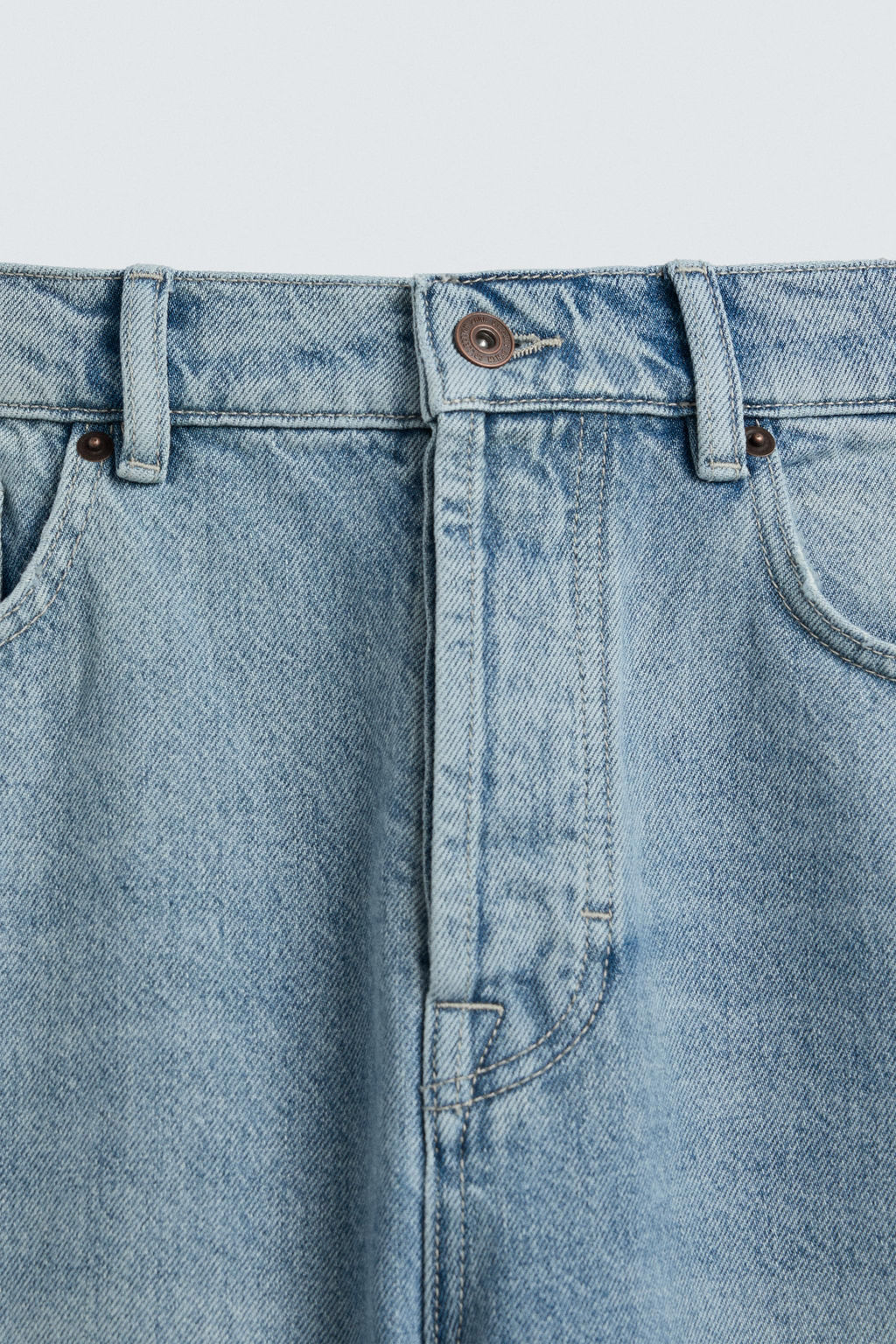STRAIGHT ANKLE FIT JEANS - Zara фото 9