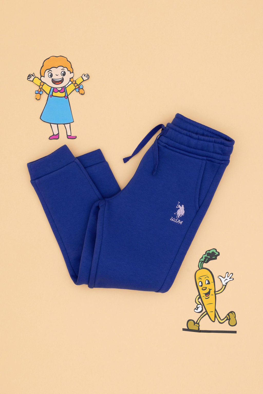 K_z _ocuk Mor _ardonlu Jogger E_ofman Alt_ Sepette S_rpriz _ndirim - U.s. polo assn фото 2