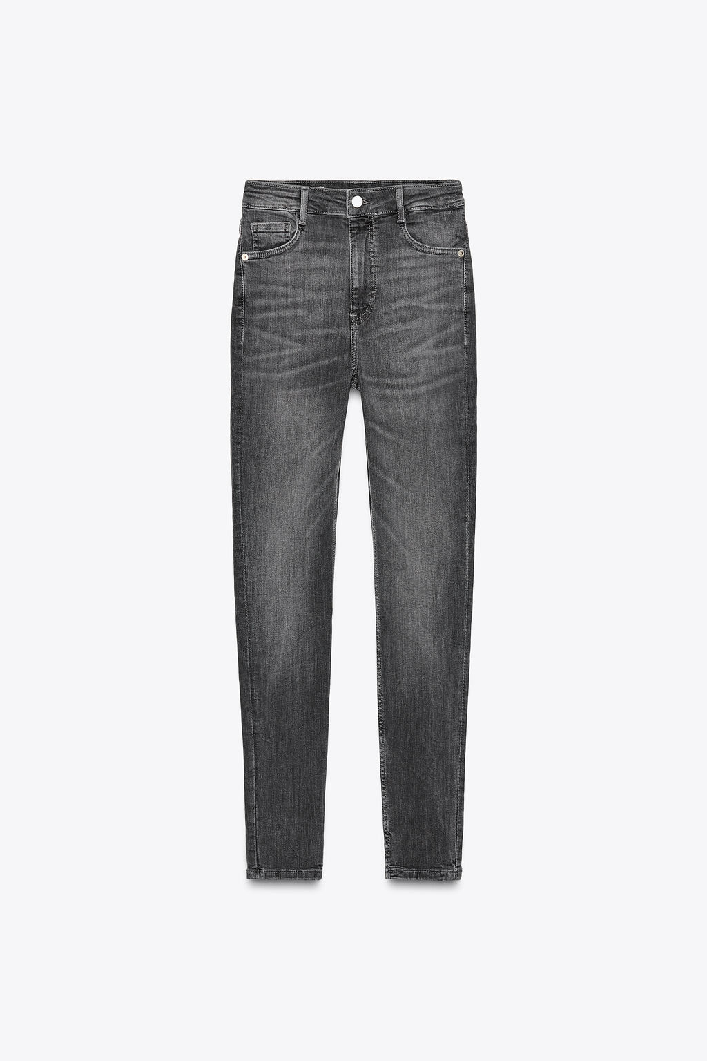 TRF SCULPT HIGH-WAIST JEANS - Zara фото 5