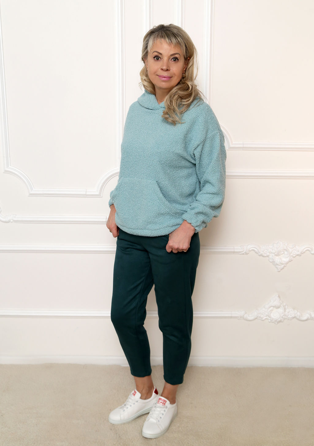 Худи  Барашек  фисташка - Марлен фото 3