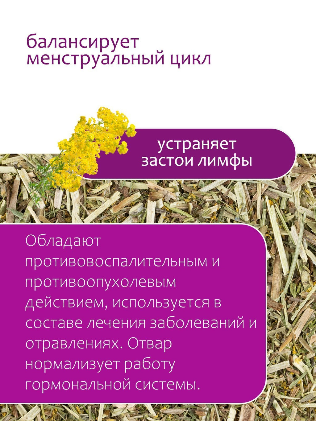Подмаренник трава - Травы горного крыма фото 3