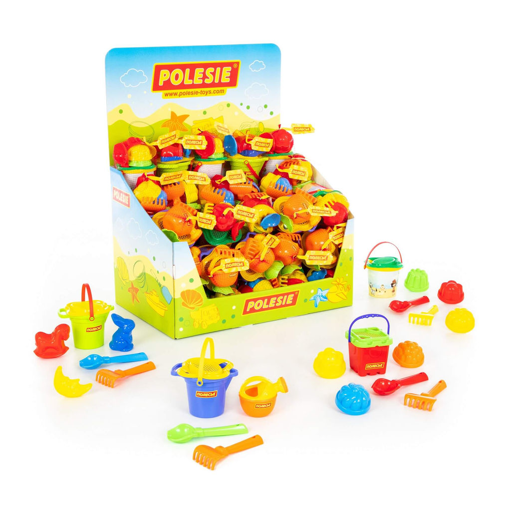 Набор песочный (дисплей №62) Polesie - Полесье фото 3