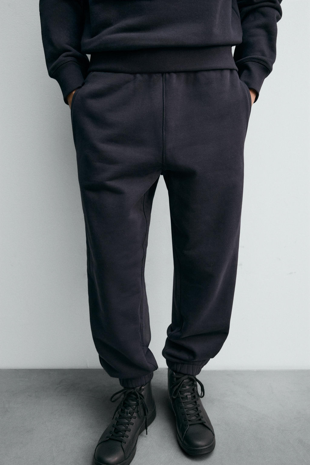 REGULAR FIT WELT JOGGERS - Zara фото 6