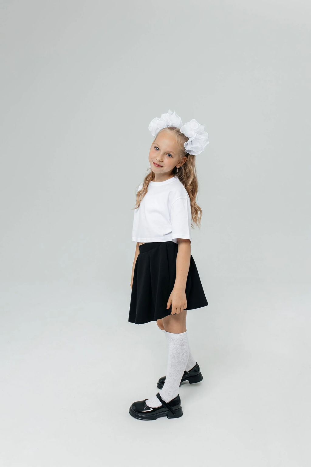 Юбка Татьяна, цвет Черный , х/б 74% пэ 20% лайкра 6% - 5+ фото 2