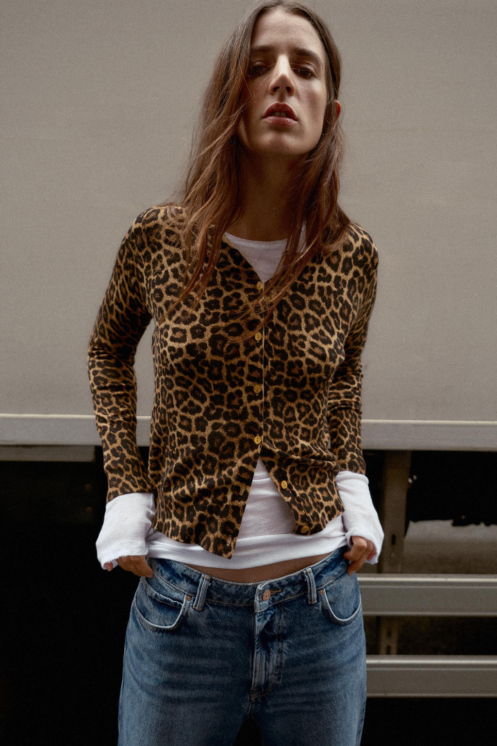 ANIMAL PRINT CARDIGAN - Zara фото 3
