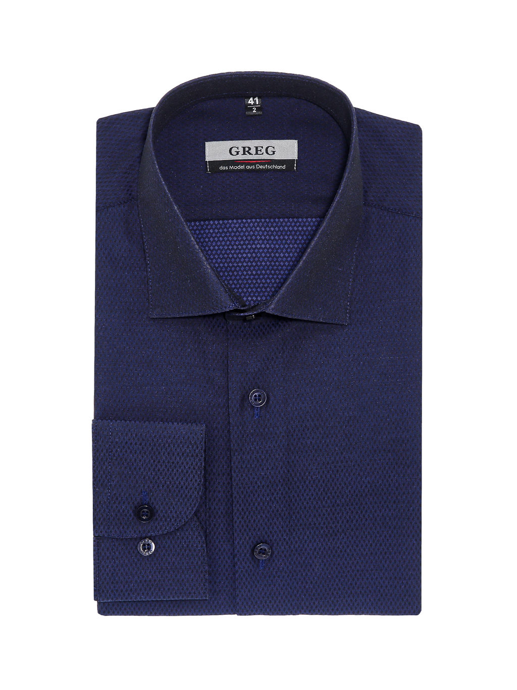 Сорочка мужская длинный рукав GREG 243/239/0102/Z  фото 4