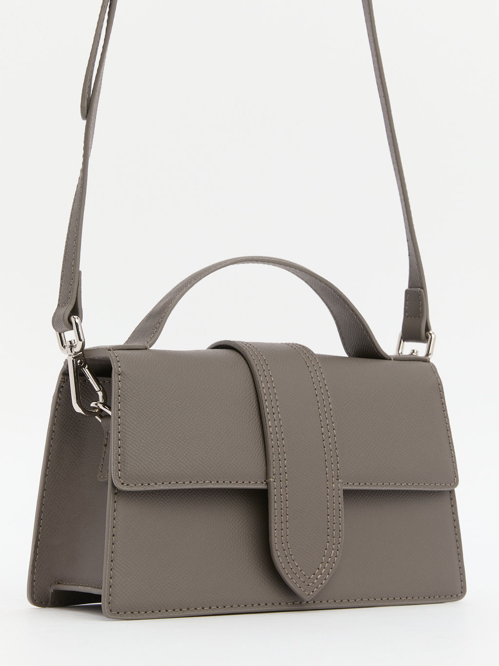 Женская сумка с ручками TENDANCE Артикул 4248382, зеленовато-серый  фото 2