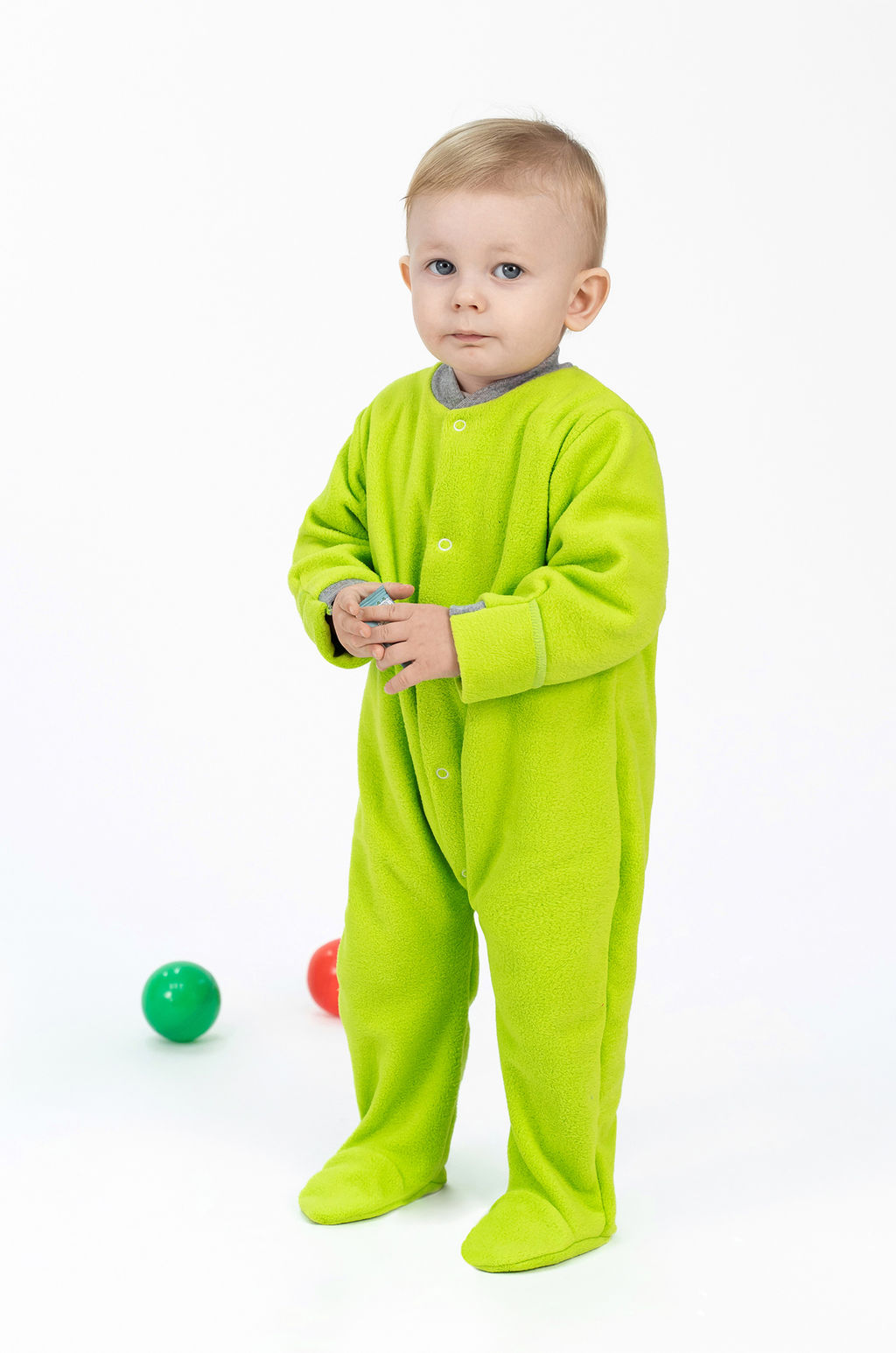 Комбинезон ясельный салатовый