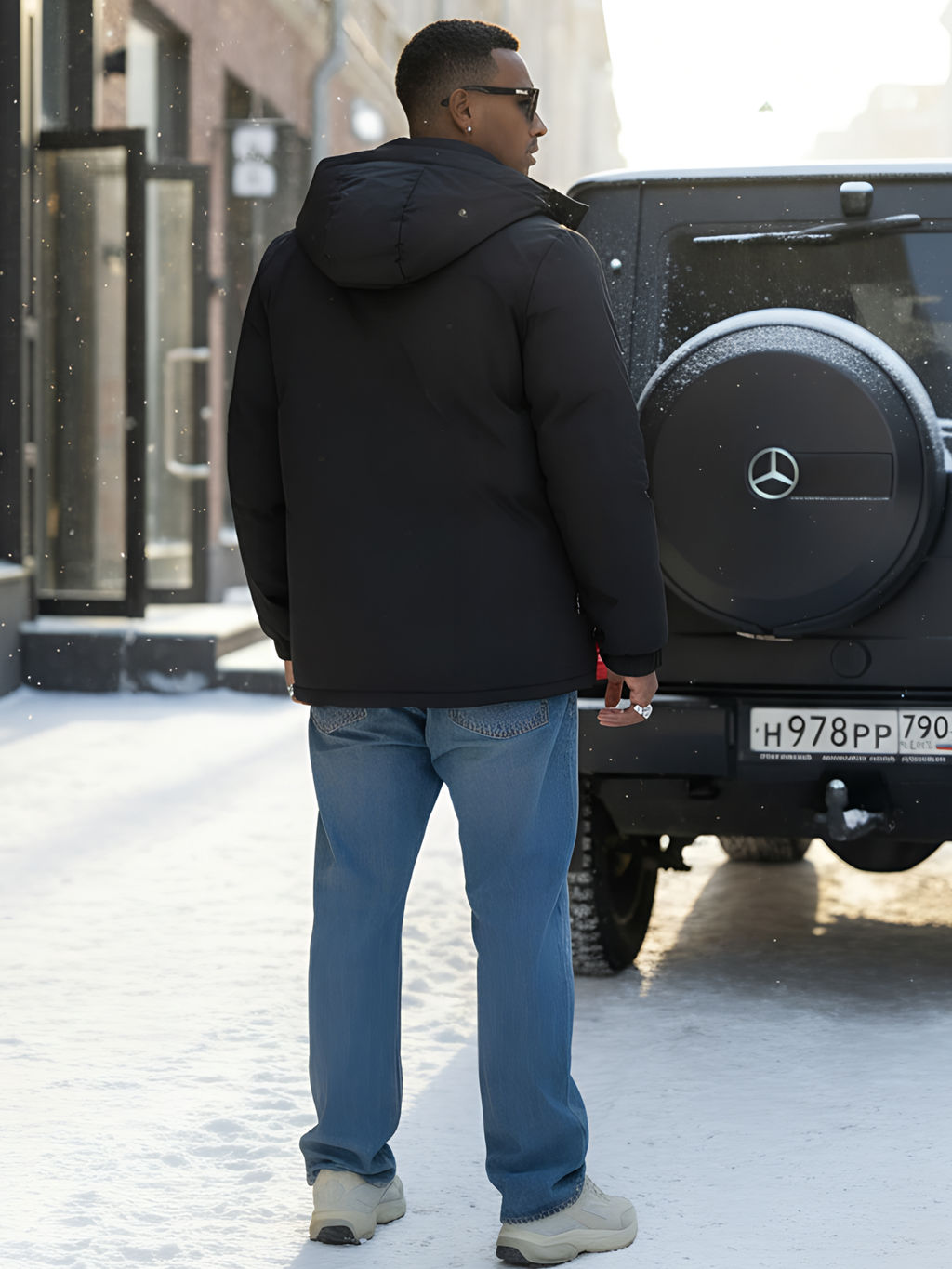 Парка мужская зимняя удлиненная с мехом - Mtforce фото 20