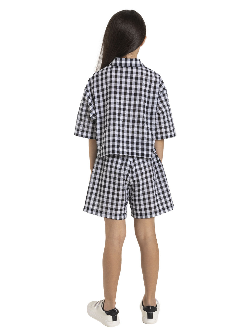 Ком.:блузка,шорты для девочки О56918 - Карамелли фото 2