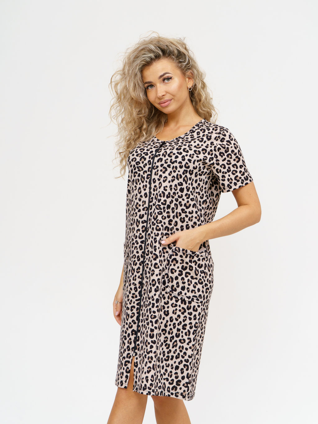 924 Халат "Леопард"