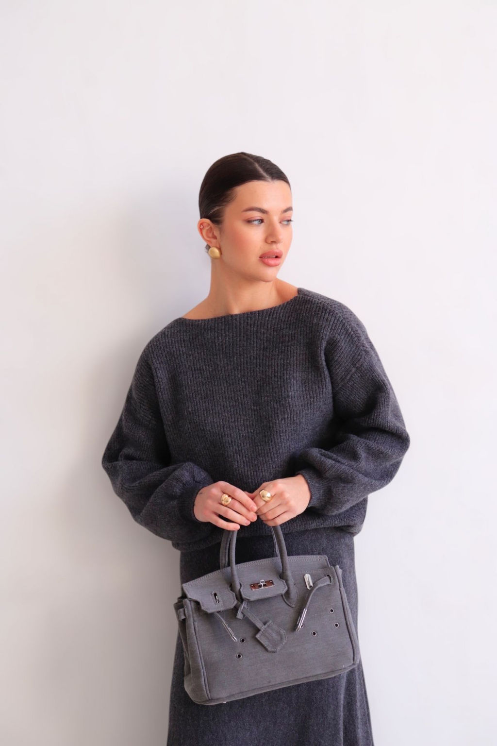 Martichelli Костюм вязаный тёмно-серый  фото 12