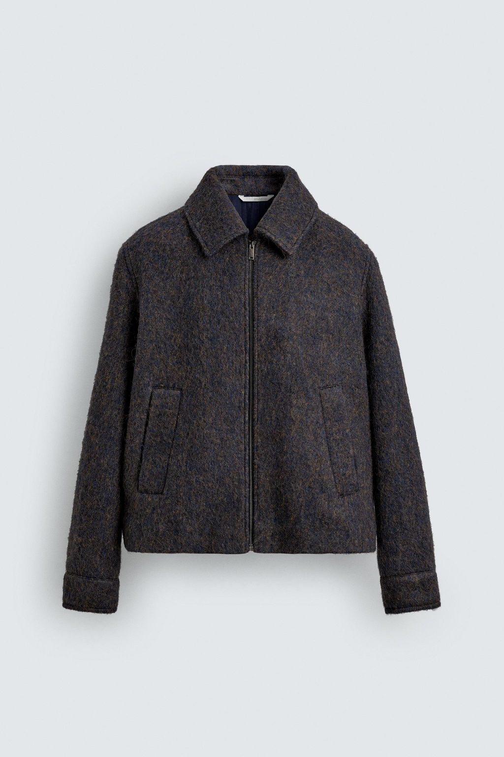 CROPPED TEXTURED OVERSHIRT - Zara фото 7