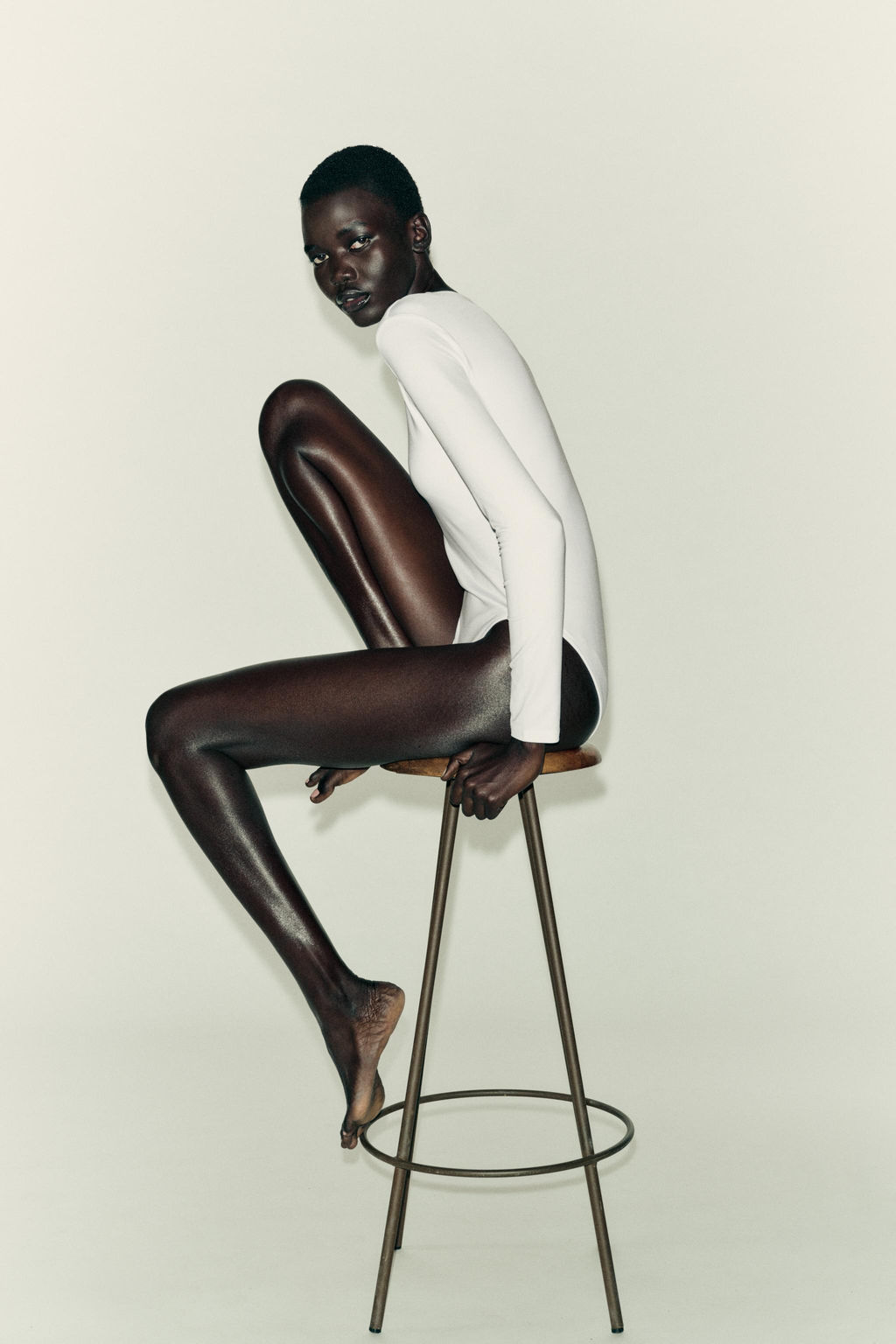 BASIC POLYAMIDE BODYSUIT