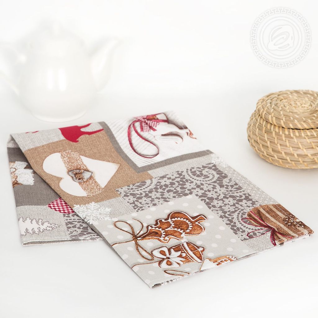 Полотенце кухонное из рогожки Клинт 50х70 - Артдизайн фото 56