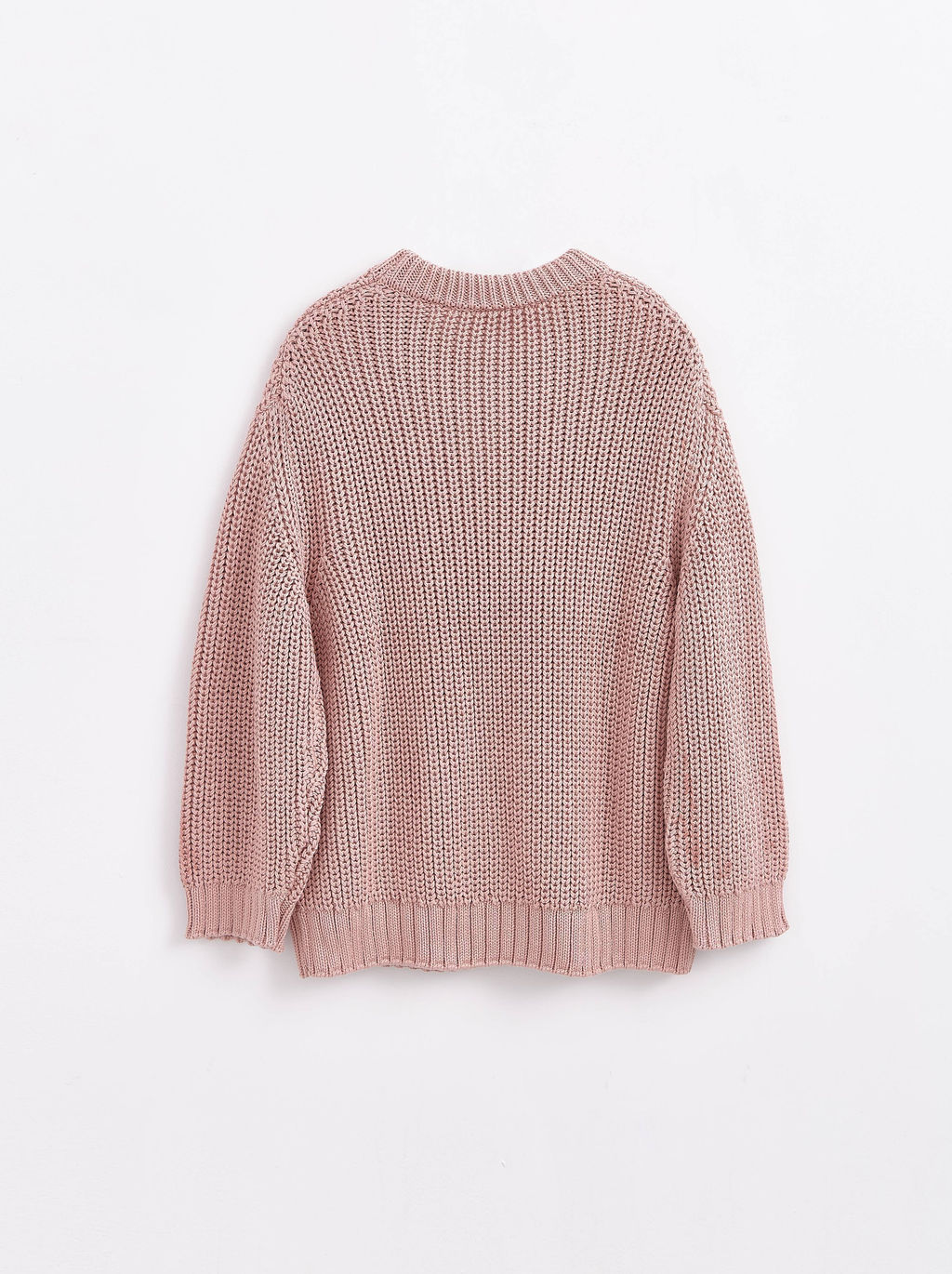 CONTE Укороченный джемпер из объемной пряжи с хлопком LDK 152 chai rose - Conte elegant фото 2