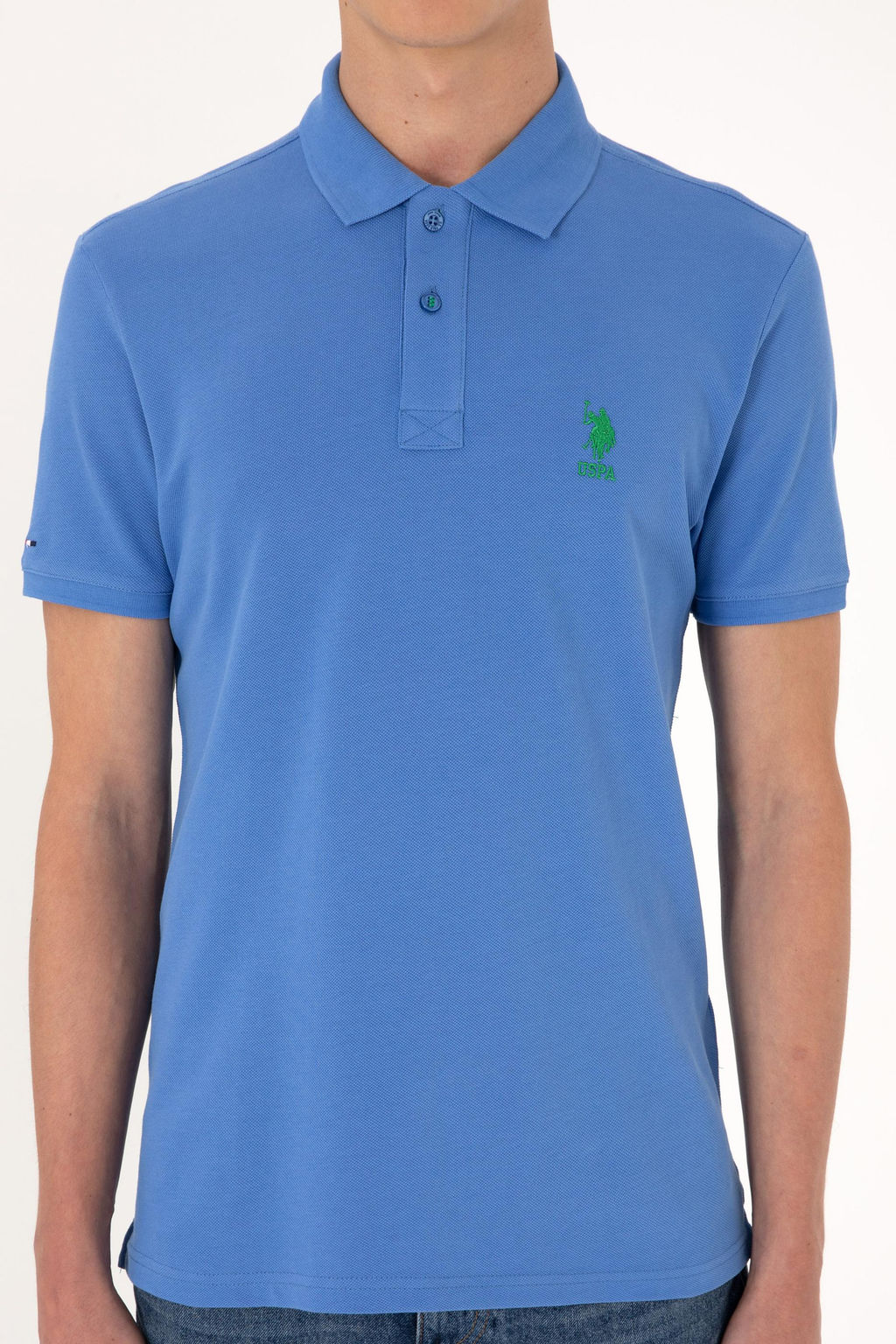 Erkek _ndigo Basic Ti__rt Sepette S_rpriz _ndirim - U.s. polo assn фото 6