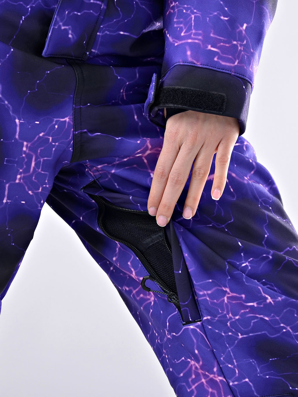 Женский зимний сноубордический комбинезон Alpha Endless 222/220518-2_013 Фиолетовый  фото 22