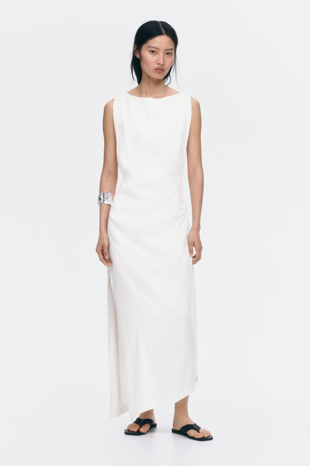 Vestido de sarga con detalle girado - H&m фото 2