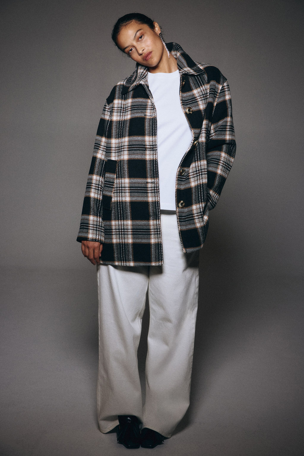 Abrigo oversize - H&m фото 3