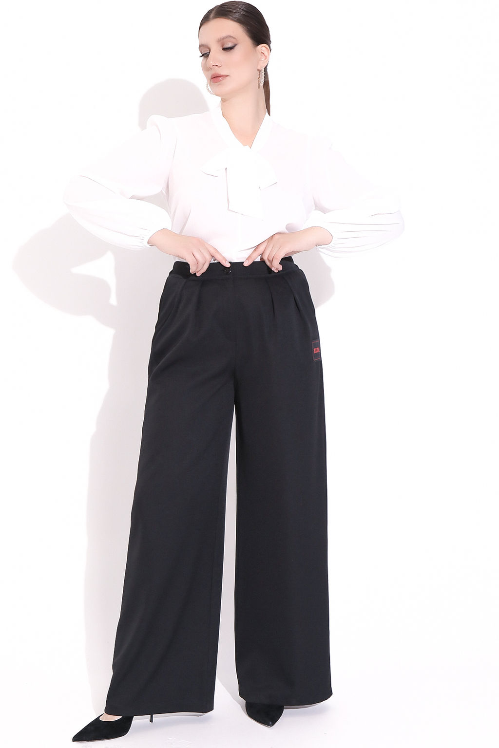 Брюки Верди (черный) - Эльза фото 6