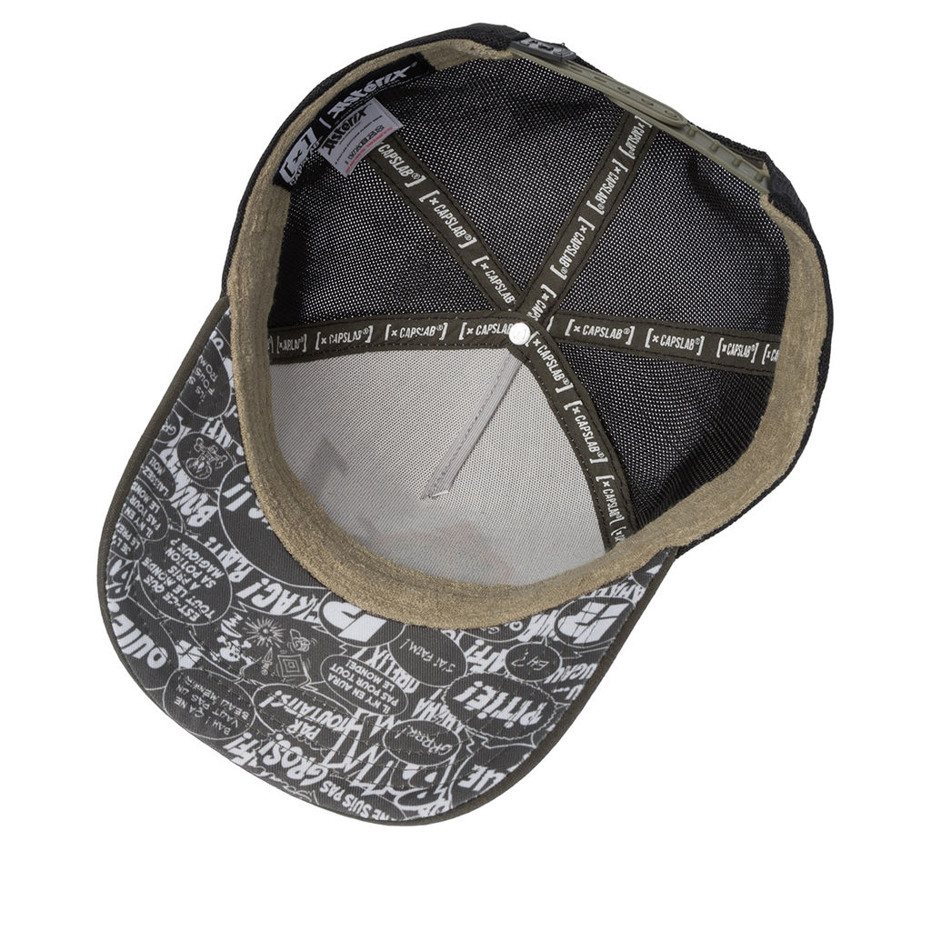 Бейсболка CAPSLAB арт. CL/AST2/1/PCT/OBE Dargaud Obelix (белый / оливковый) фото 2