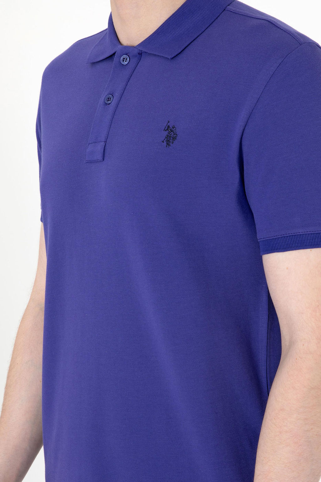 Erkek Mavi Basic Ti__rt Sepette S_rpriz _ndirim - U.s. polo assn фото 7