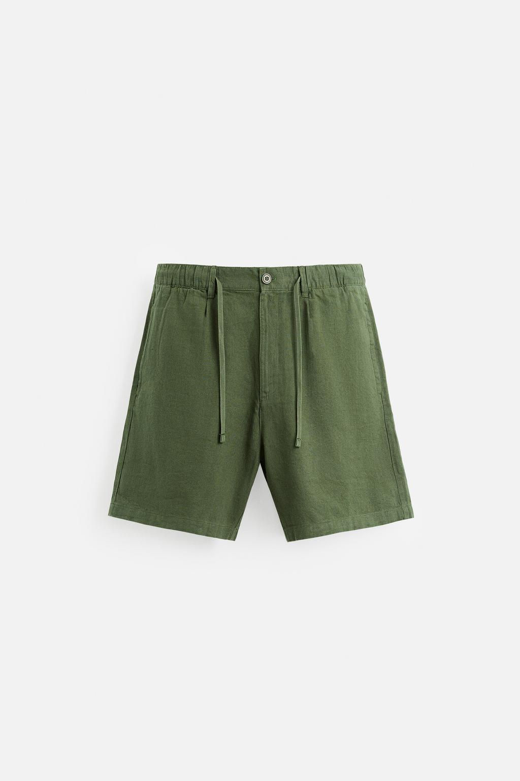 BERMUDA SHORTS LINEN BLEND - Zara фото 25