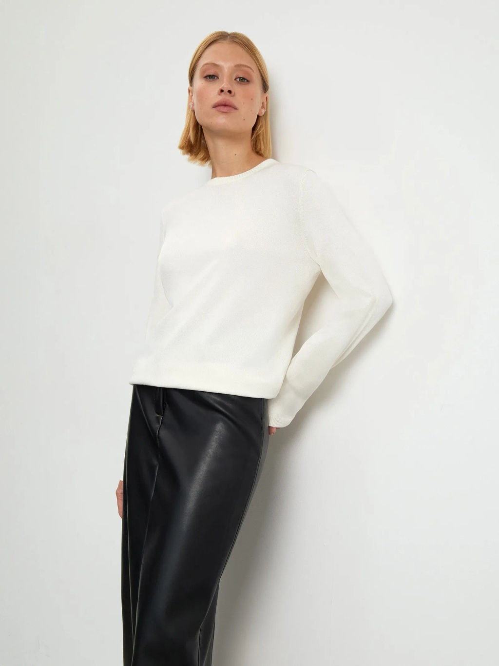 Джемпер из трикотажа - Emka фото 3