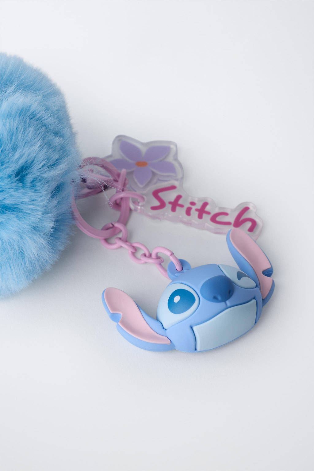 LLAVERO POMP?N LILO & STITCH  DISNEY / Azul - Zara фото 3