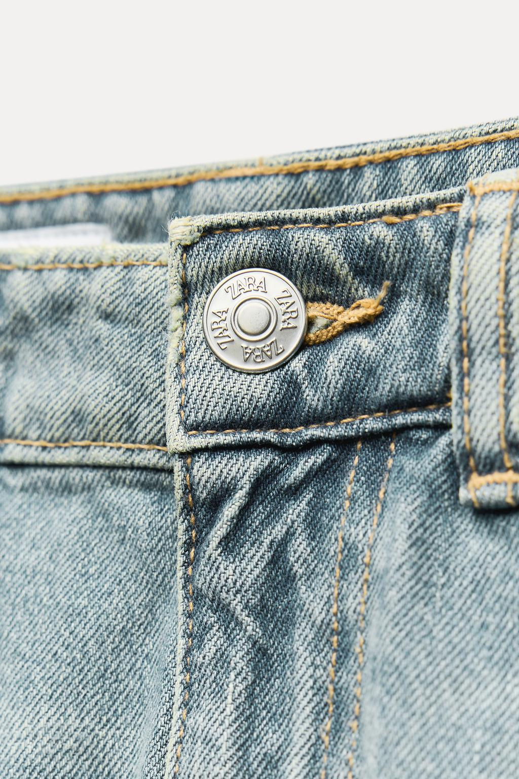 TRF BAGGY BALLOON MID-RISE JEANS - Zara фото 4