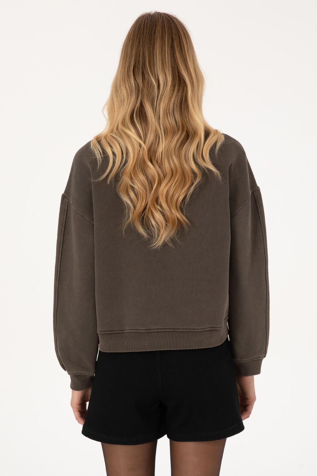 Kad_n Koyu Kahverengi Sweatshirt - U.s. polo assn фото 5