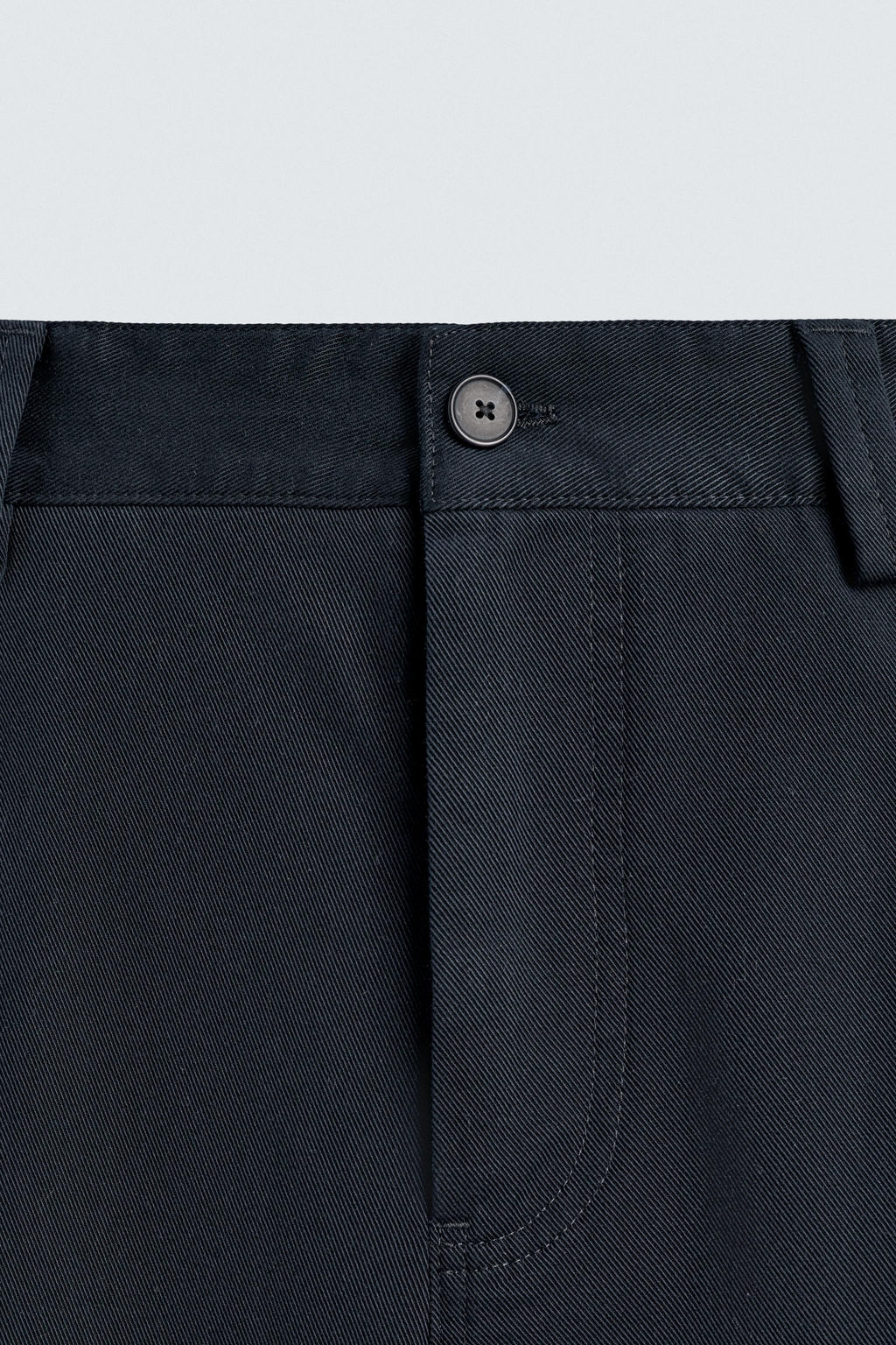PANTAL?N CARGO STRAIGHT FIT / Marino - Zara фото 9