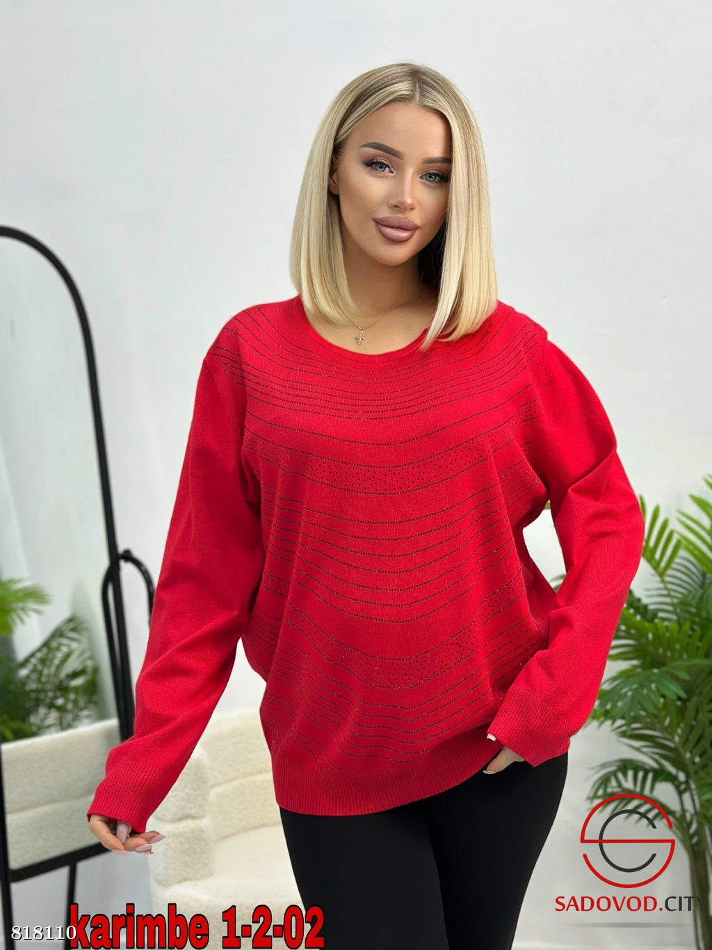 Кофта женская оверсайз - Bruno фото 8