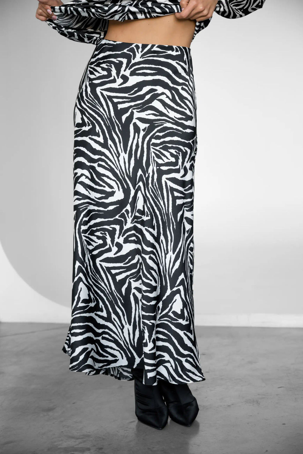 Юбка "зебра" ЮБ 585-2 Зебра