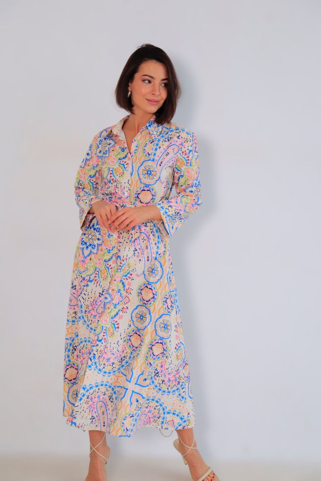 Martichelli Платье с принтом  фото 8