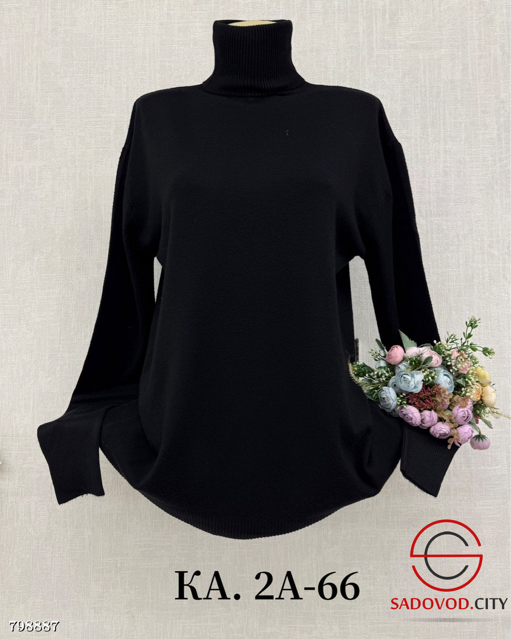 Водолазка женская однотонная - Bruno фото 10