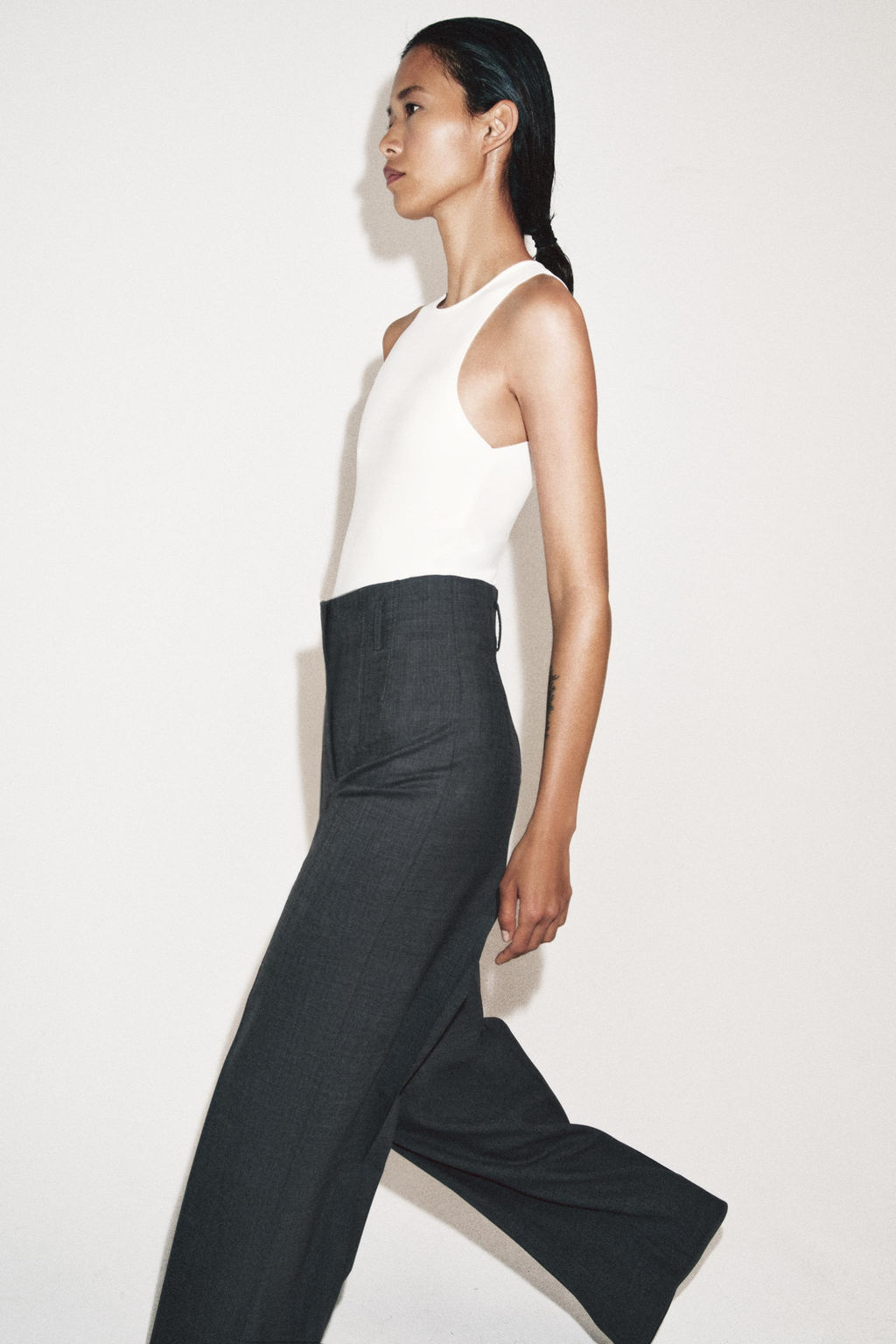 BODY HALTER POLIAMIDA / Blanco roto - Zara фото 5