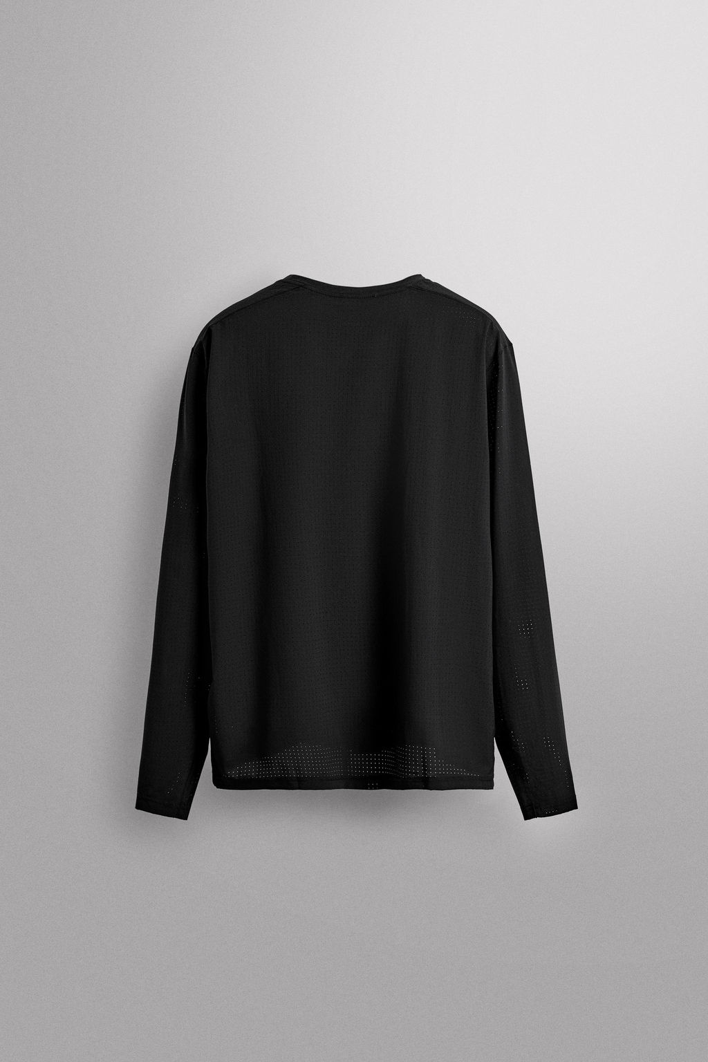 PERFORATED LONG SLEEVE T-SHIRT - Zara фото 7